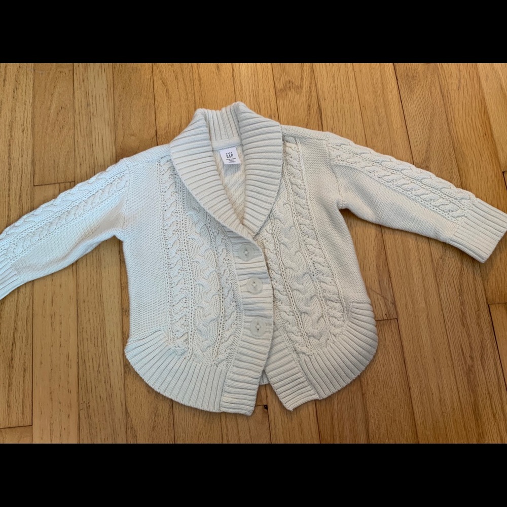 Gap Ivory Knitted Sweater 18-24m